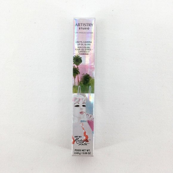 Artistry Studio Lights Camera Lip Oil Gloss Pacific Wave Blue 0.08oz Amway NEW - Picture 2 of 8